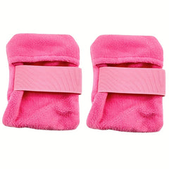 2pcs Beach Sand Removal Gloves Light Beige Color Large Size