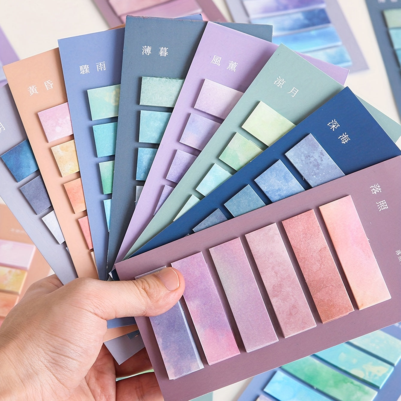 120 Gradient Index Stickers for Lovely Classification