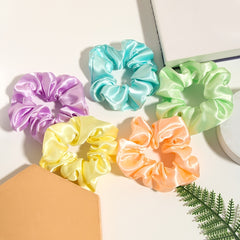 Colorful Scrunchies Hair Tie Elastics Soft Hair Bands