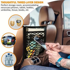 Dog Car Net Barrier Pet Safety Barrier Auto Mesh Organizer Easy To Install