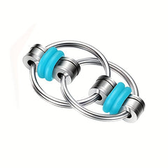 Metal Pop Fidget Toy Bicycle Chain for Adults - Mixed Colors