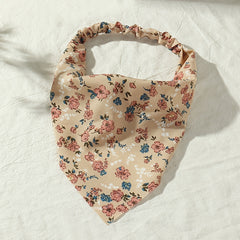 Floral Elastic Hair Bandanas Boho Turban Hair Band