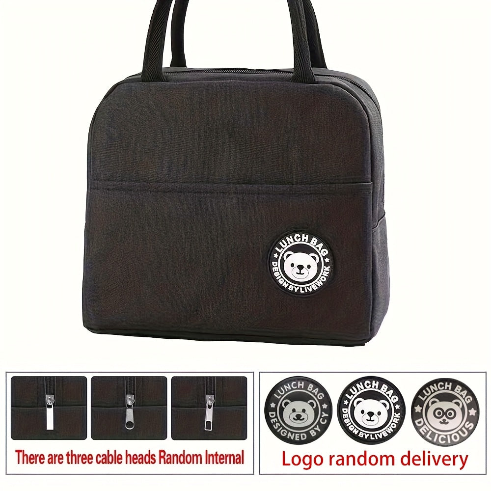 Red Rose & Butterfly Insulated Lunch Bag Waterproof Tote for School Office Picni