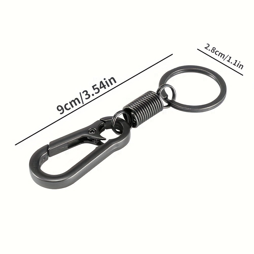 Metal Carabiner Keychain Keyfob Pendant DIY Accessories Key Ring