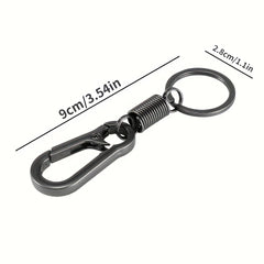 Metal Carabiner Keychain Keyfob Pendant DIY Accessories Key Ring