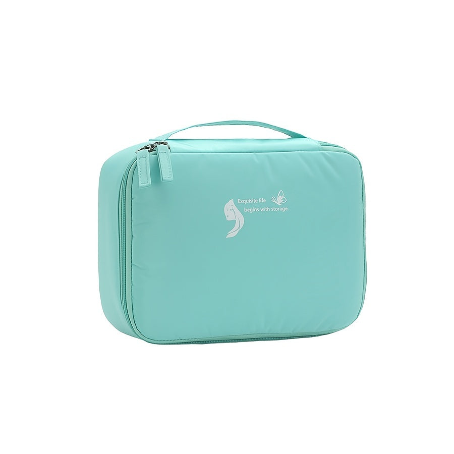 Detail Cosmetic Bag Waterproof Makeup Bag Portable Travel Toiletry Storage Bag