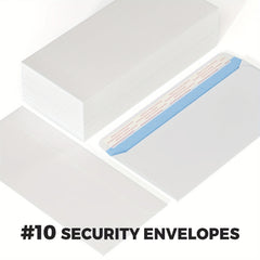 Grapro Envelopes with Sticky for Privacy & Business, Peel and Seal