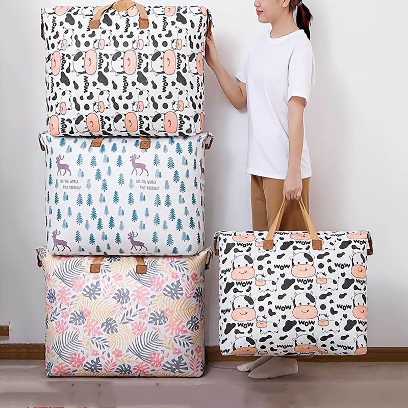 Large Moisture proof Storage Bag Quilt Clothes Luggage Storage Bag