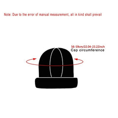 Men's Embroidered Wool Knit Hat