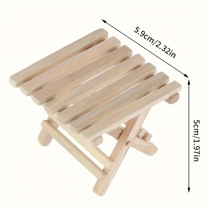 Mini Table for Dollhouse DIY Scene - No Electricity