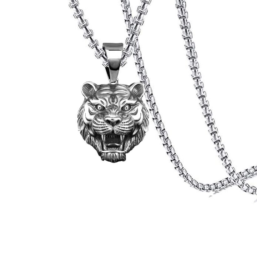 Men's Halloween Ghost Mask Necklace Pendant