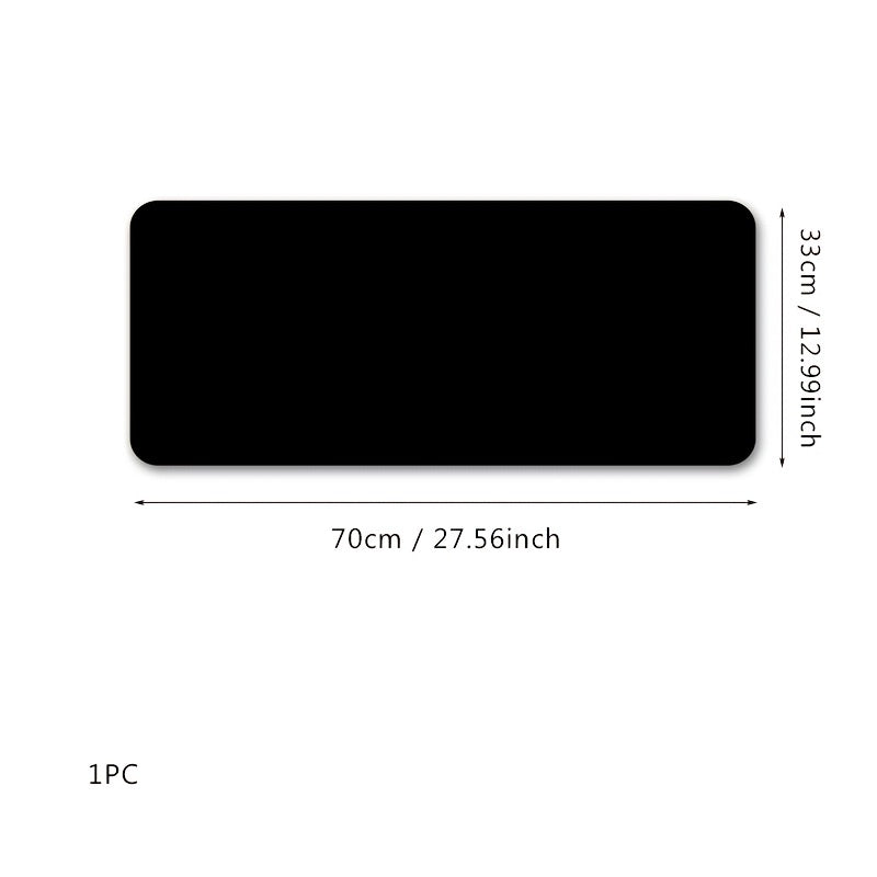 Solid Single-sided Leather Extra Large Digital Mouse Pad