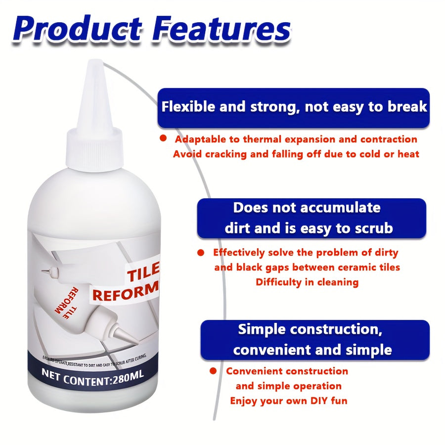 Tile Gap Repair Grout Filler Waterproof Sealant Tile Sealer Grout