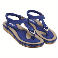 Women's Ankle Strap Flat Sandals Open Toe Flip Flop