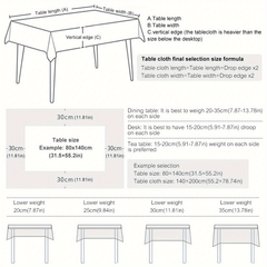 Triangle Tassel Tablecloth for Picnics Camp Weddin