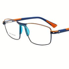 Men's Square Sporty Eyeglasses Frame