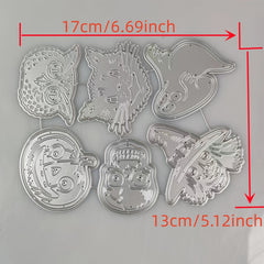 1pc Christmas Metal Cutting Dies Scrapbook Decoration Craft DIY Greeting Card