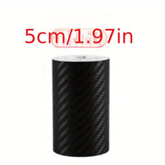 3D Carbon Fiber Car Stickers Scratch-Blocking Waterproof Decals