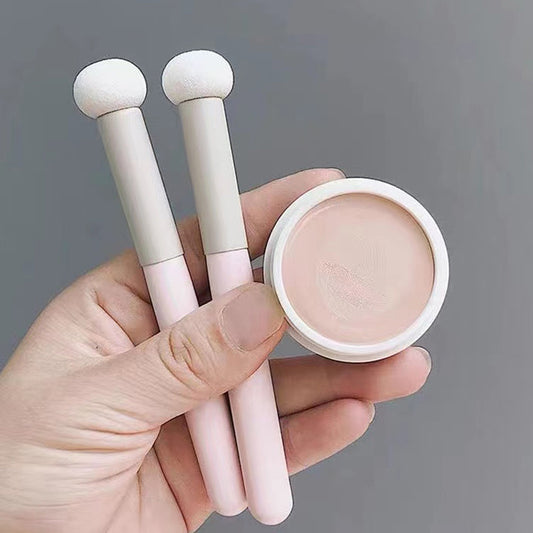 Portable Round Sponge Head Concealer Brush for Makeup