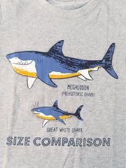 Men's Cotton Shark Graphic T shirt Long Sleeve Casual Stretch Breathable Shirt