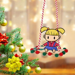 Doll Hanging Rope For Elf Doll Christmas Ornament Accessory