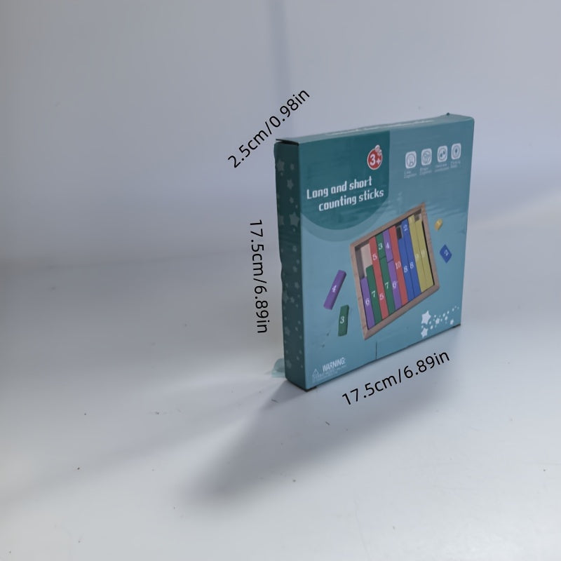 Colorful Fraction Bars Wooden Educational Toy