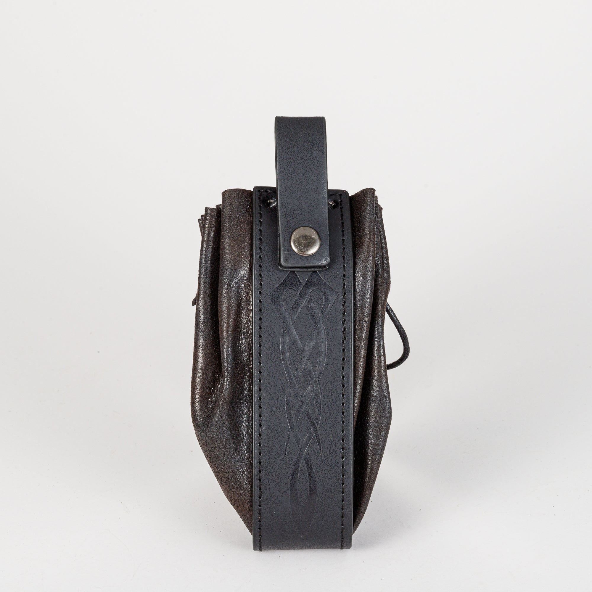 Medieval Leather Handbag Viking Style Retro Small Bag Waist Bag Dice Bag