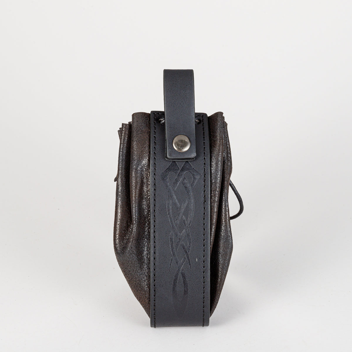 Medieval Leather Handbag Viking Style Retro Small Bag Waist Bag Dice Bag