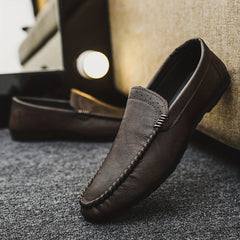 Men's Slip-On Loafers Wear Resistant Casual Shoes