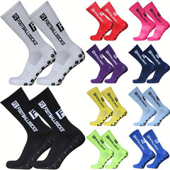 Non-slip Mid Calf Athletic Socks for Football