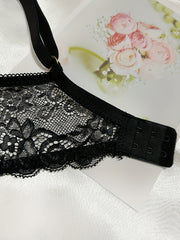 Lace Push Up Bras Comfy & Breathable Bow Tie Bra