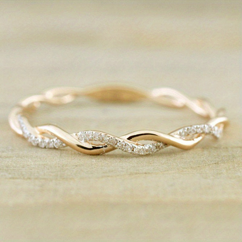 Artificial Diamond Encrusted Ring, Men's Jewelry
