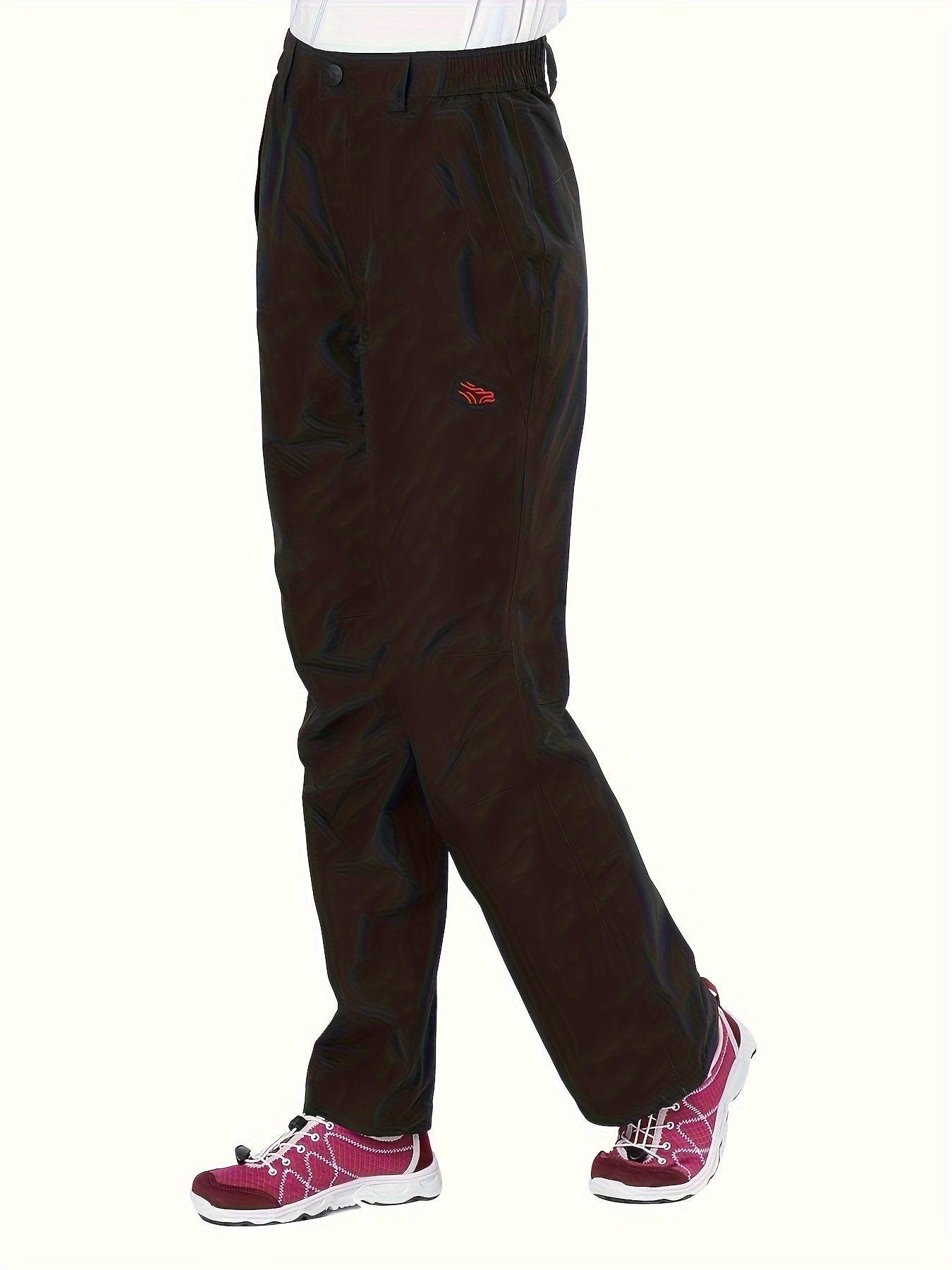 Women's High Waist Outdoor Hiking Pants with Zippered Pocket