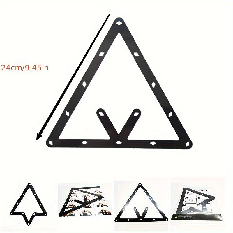 9 & 10 Balls Pool Rack - Durable Pool Table Rack