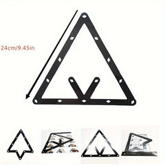 9 & 10 Balls Pool Rack - Durable Pool Table Rack