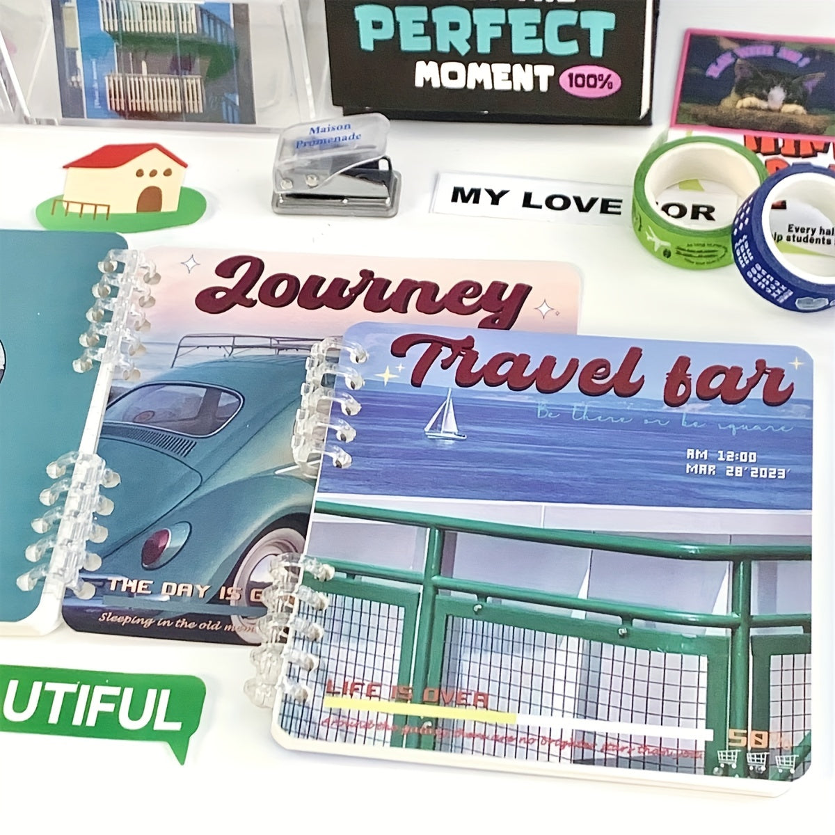 American Square Loose leaf Notebook for Students