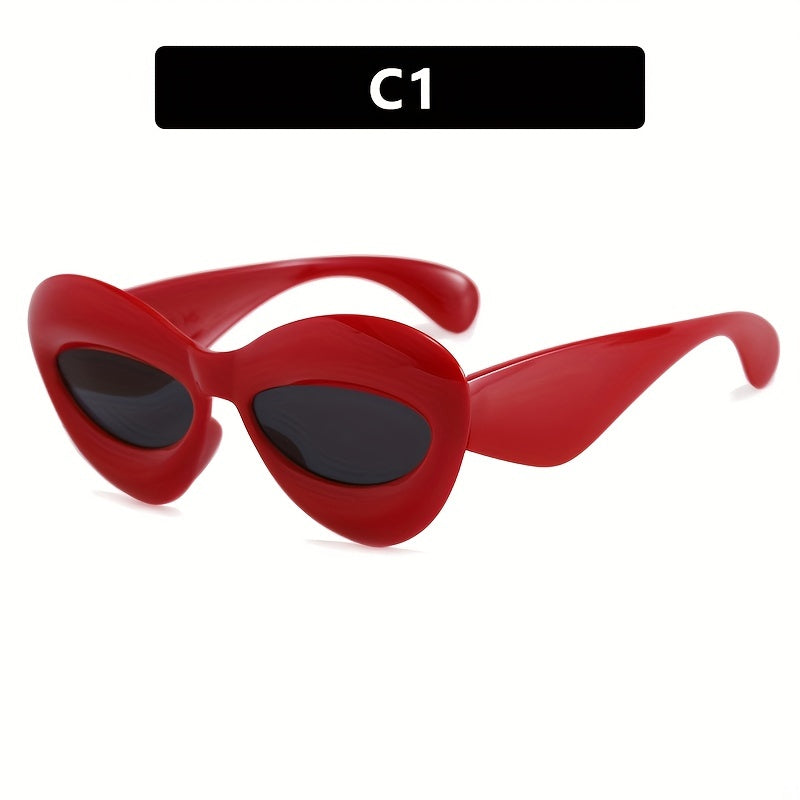 Cat Eye Sunglasses Funny Candy Glasses for Party