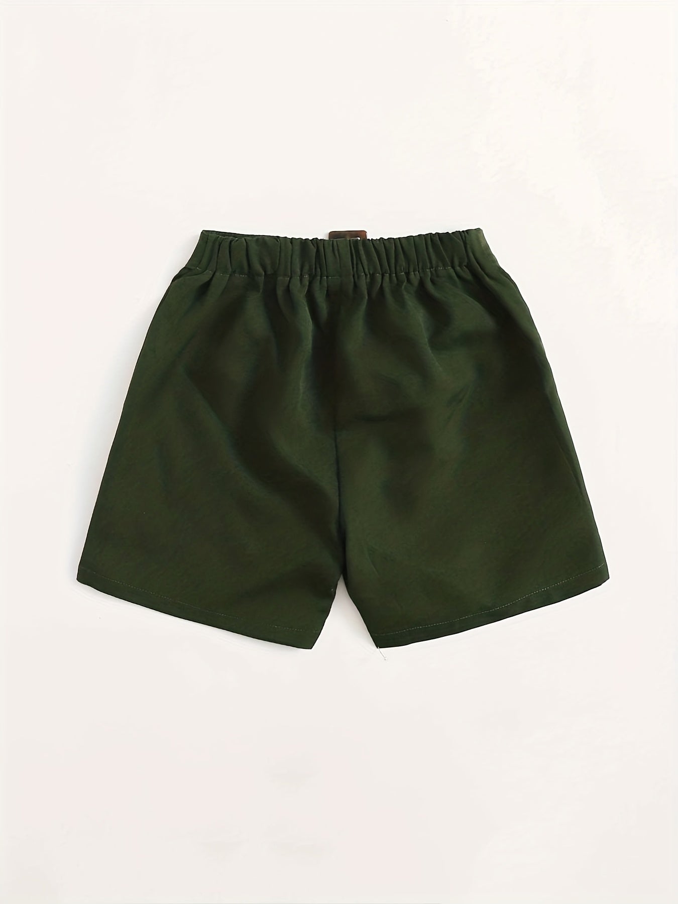 Girls Bow Front Straight Leg Casual Shorts For Summer