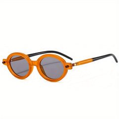 Men's Oval Frame Outdoor Sports Sunglasses UV Protection