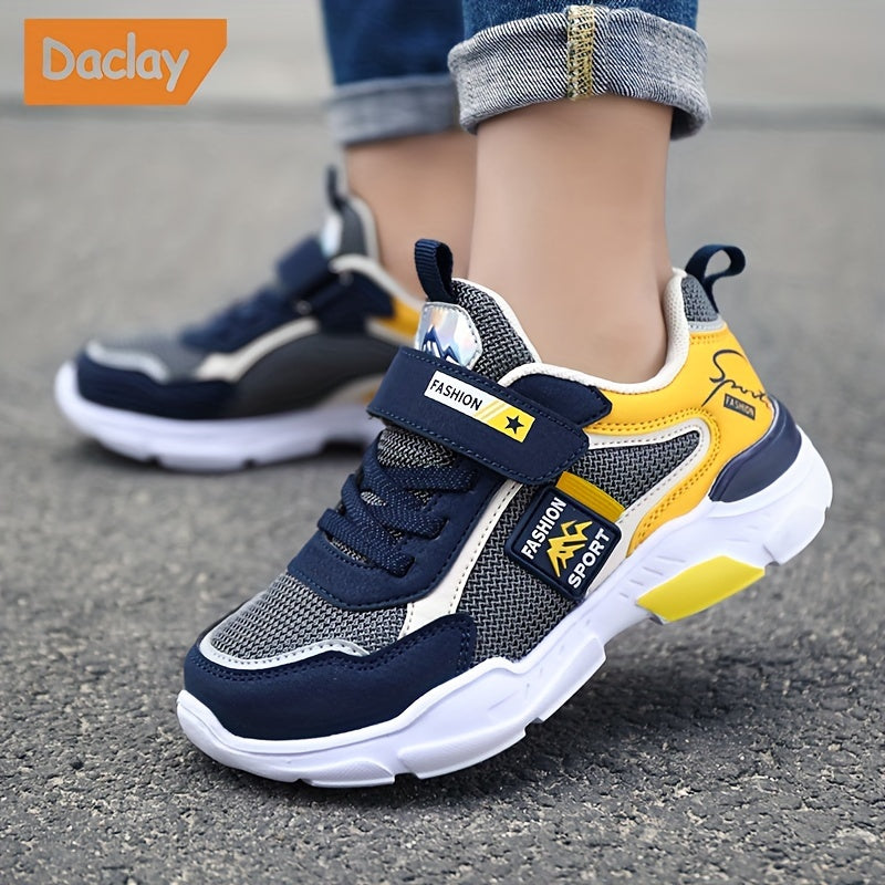 Daclay Casual Low Top Boys Sneakers Breathable Lightweight Anti Slip