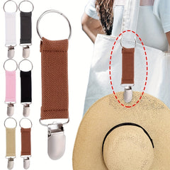 Elastic Hat Clip For Travel Handbag Backpack Luggage Hat Holder