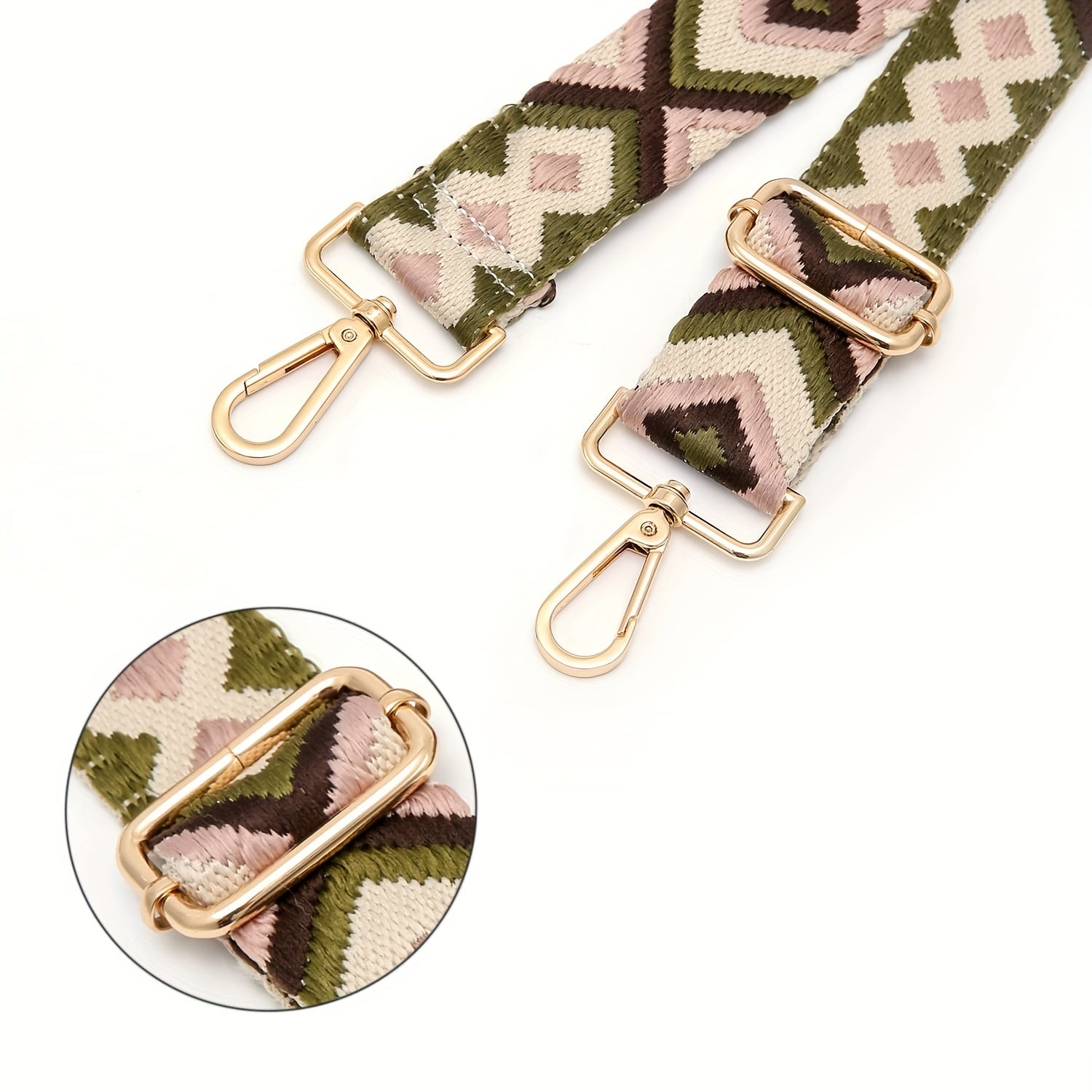 Adjustable Crossbody Strap Bohemia Style Handbag Strap
