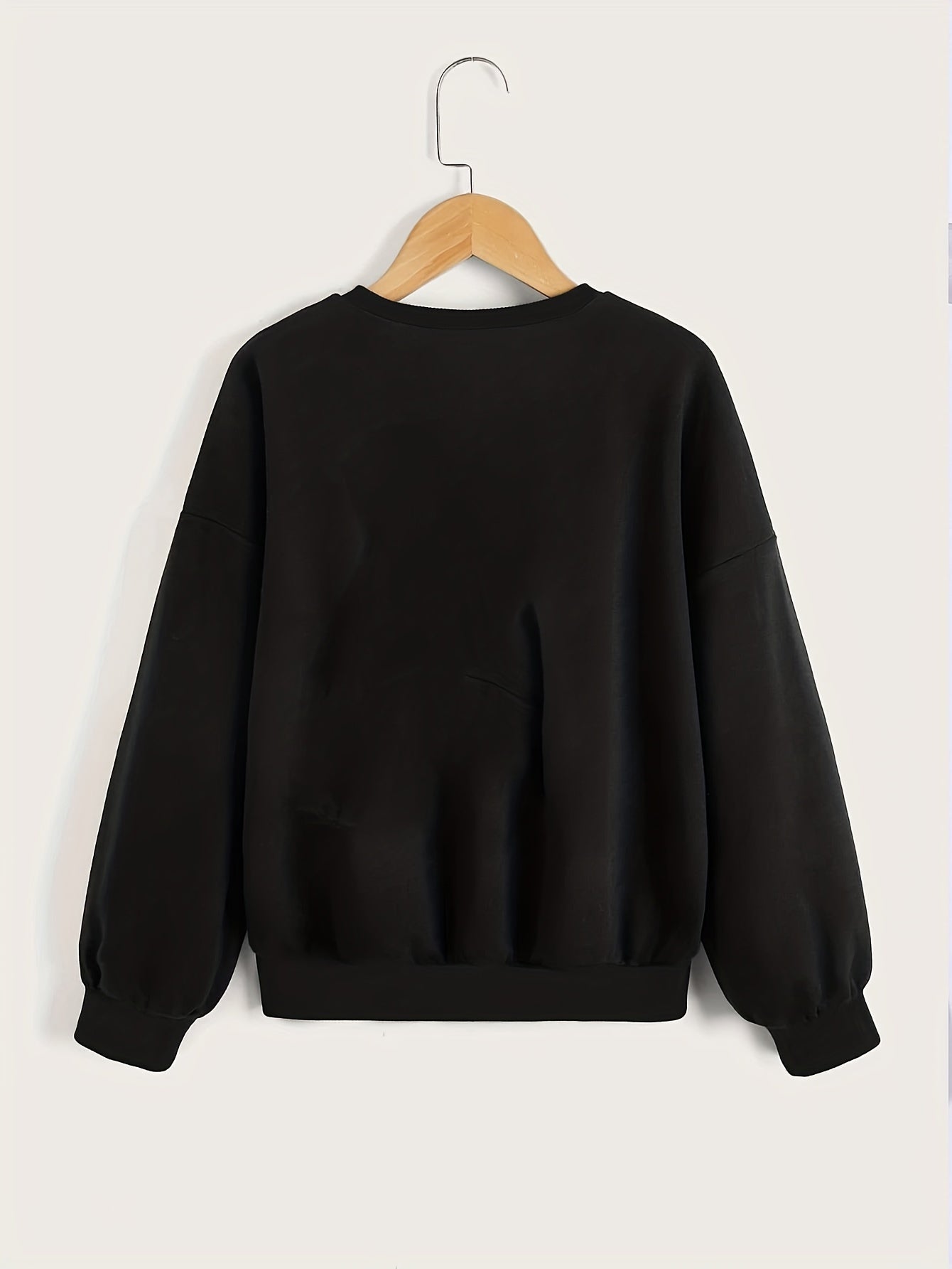 Girls' Brooklyn Graphic Long Sleeve Sweatshirt Round Neck Pullover Spring Fall