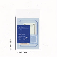 100pcs Corner Of The World Journal Collage Sticker Pack