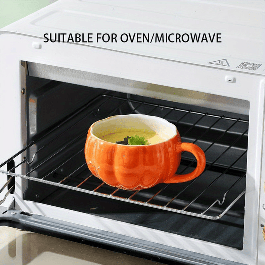 Halloween Pumpkin Coffee Mug Ceramic Mug With Lid