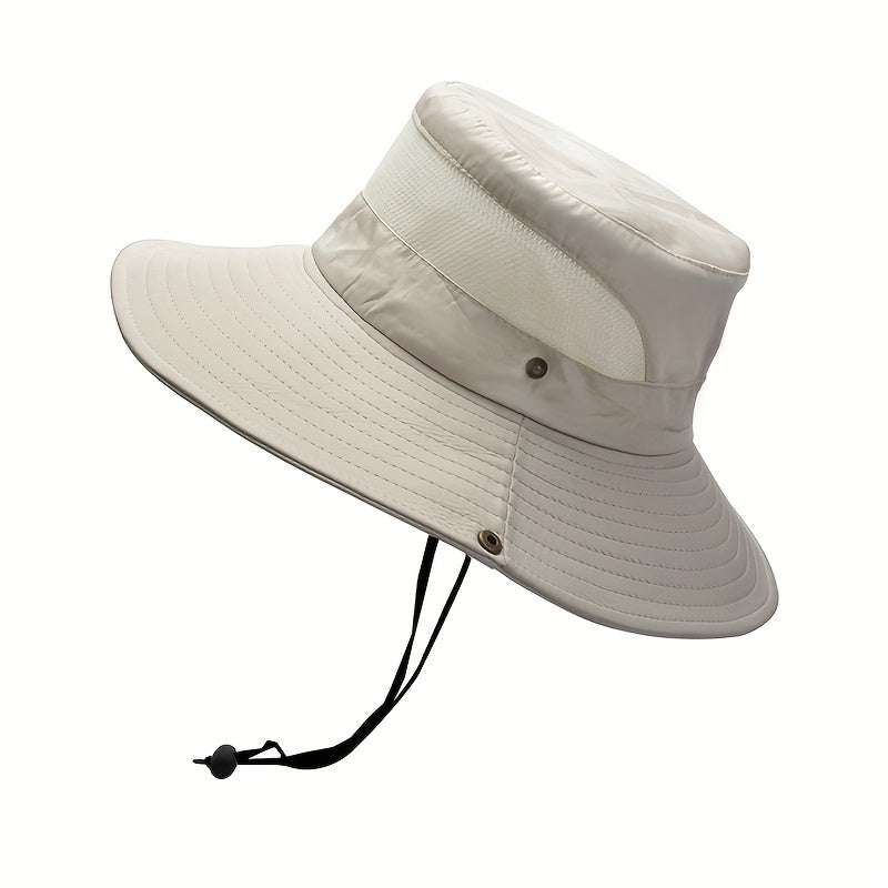 Unisex UV Protection Bucket Hat UPF50 Sun Protection For Fishing Hiking Gardenin