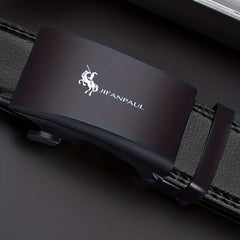 Men's Business Buckle Belt for Outdoor Party Travel