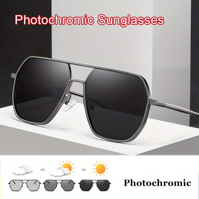 Polarized Photochromic Sunglasses Night Dual-use