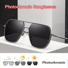 Polarized Photochromic Sunglasses Night Dual-use
