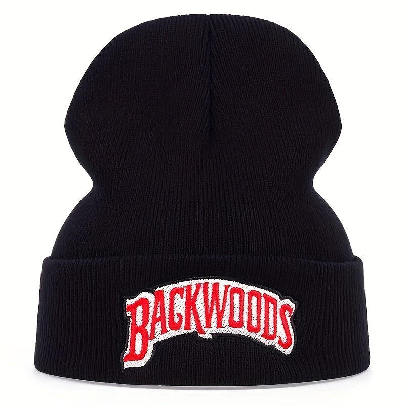 Hip hop Style Knitted Hat With Embroidery for Men